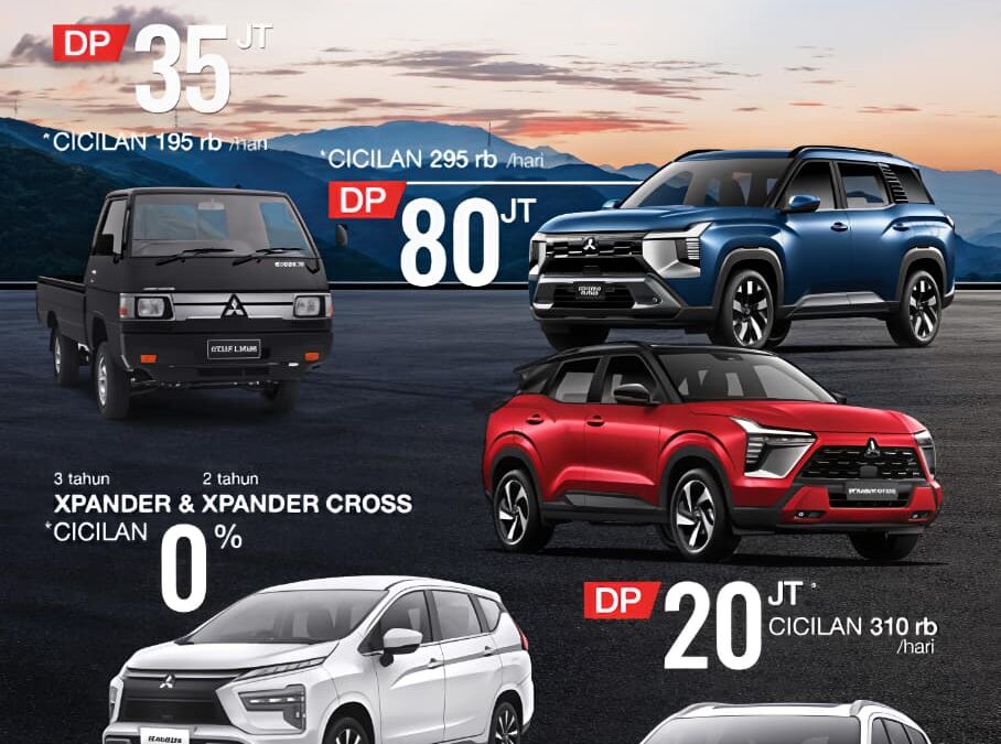 PROMO MOBIL MITSUBISHI BULAN APRIL 2026